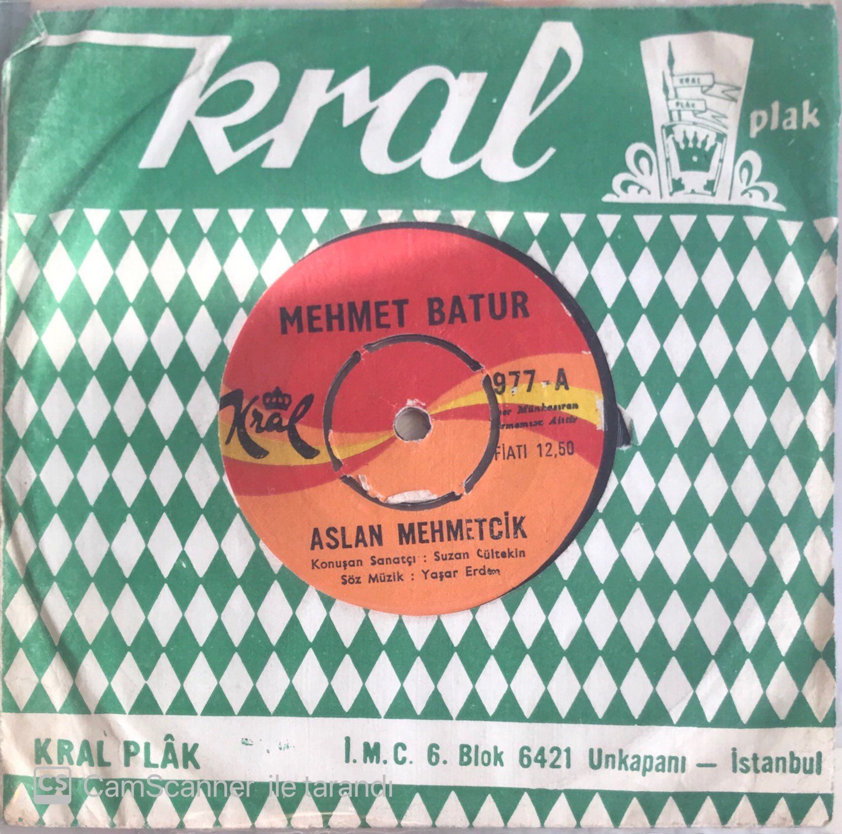 Mehmet Batur - Aslan Mehmetçik 45lik