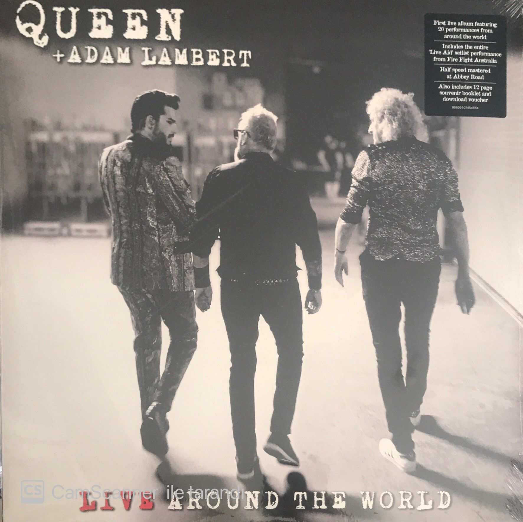 Queen Adam Lambert Live Around The World Double LP