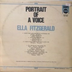 Ella Fitzgerald Portrait Of A Voice LP