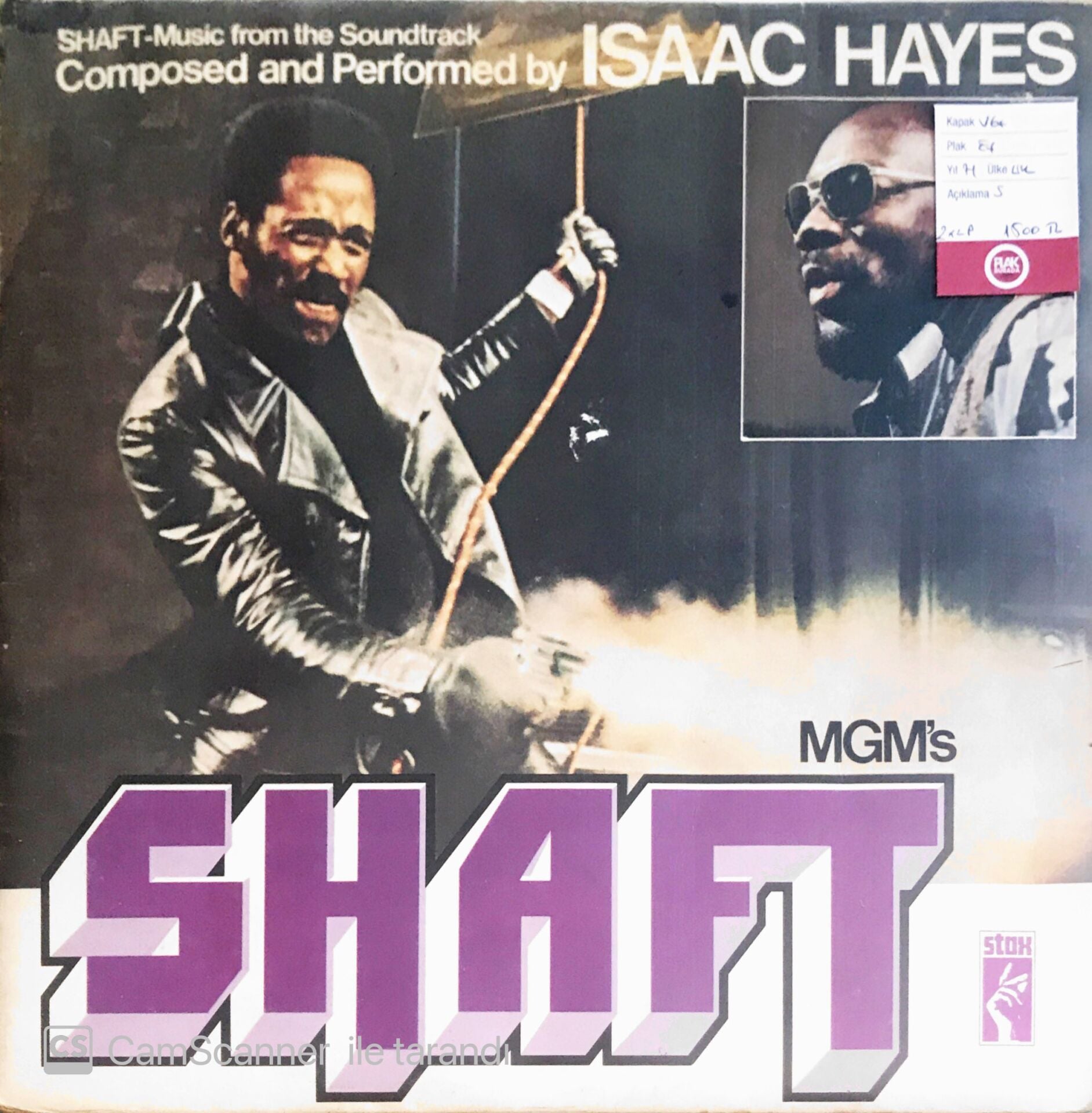 Isaac Hayes - MGM'S Shaft - Double LP