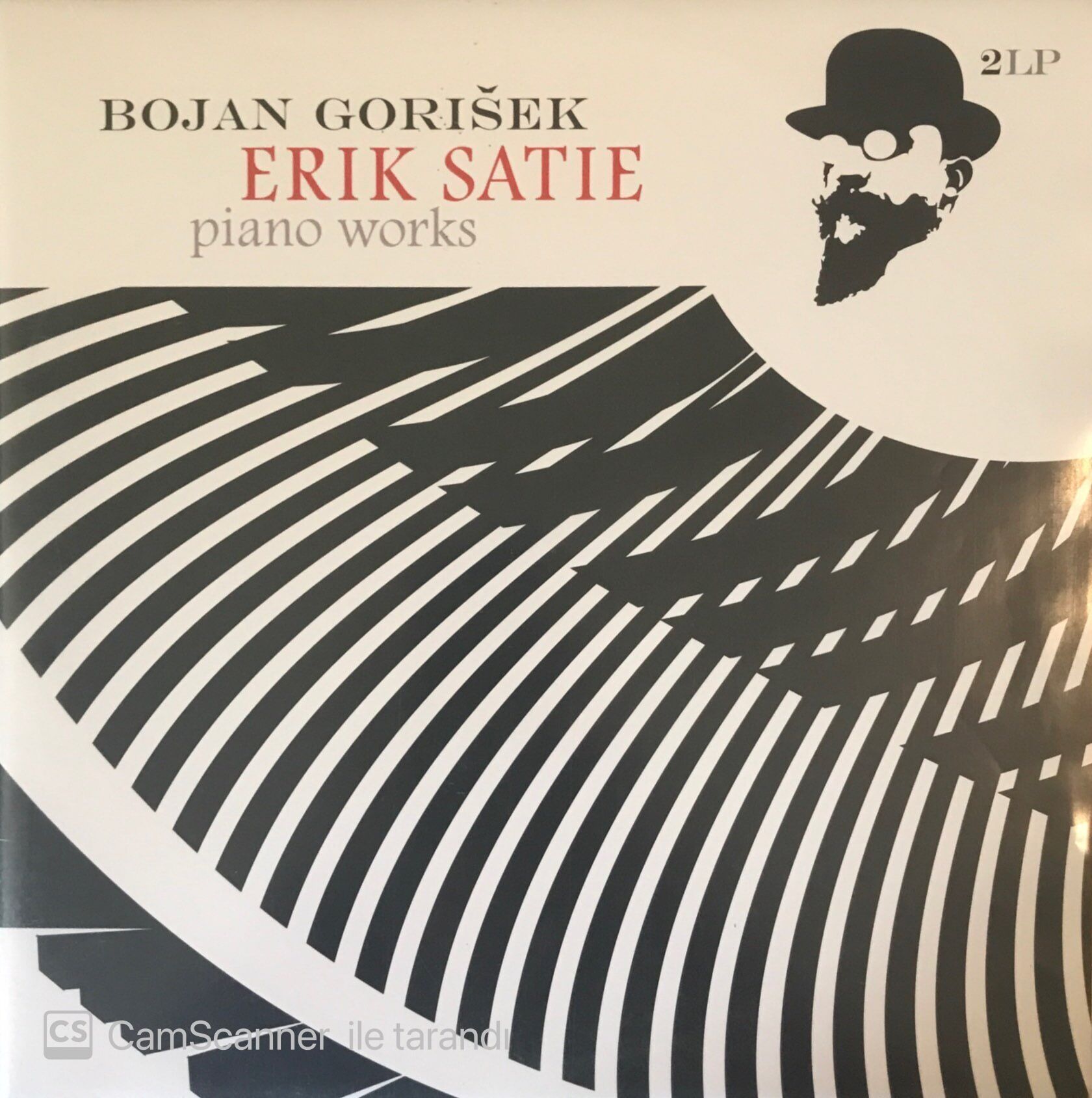 Bojan Gorısek Erik Satıe Piano Works LP