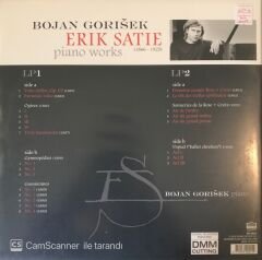 Bojan Gorısek Erik Satıe Piano Works LP