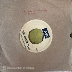 1969 Reklam Plağı - Benimde Canım Var 45lik