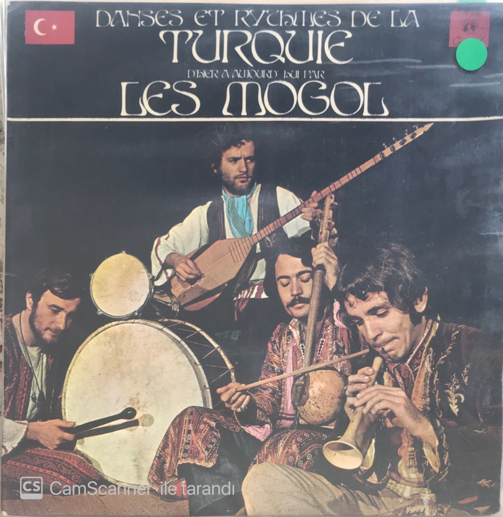 Moğollar : Danses Et Rythmes De La Turquie Les Mogol LP