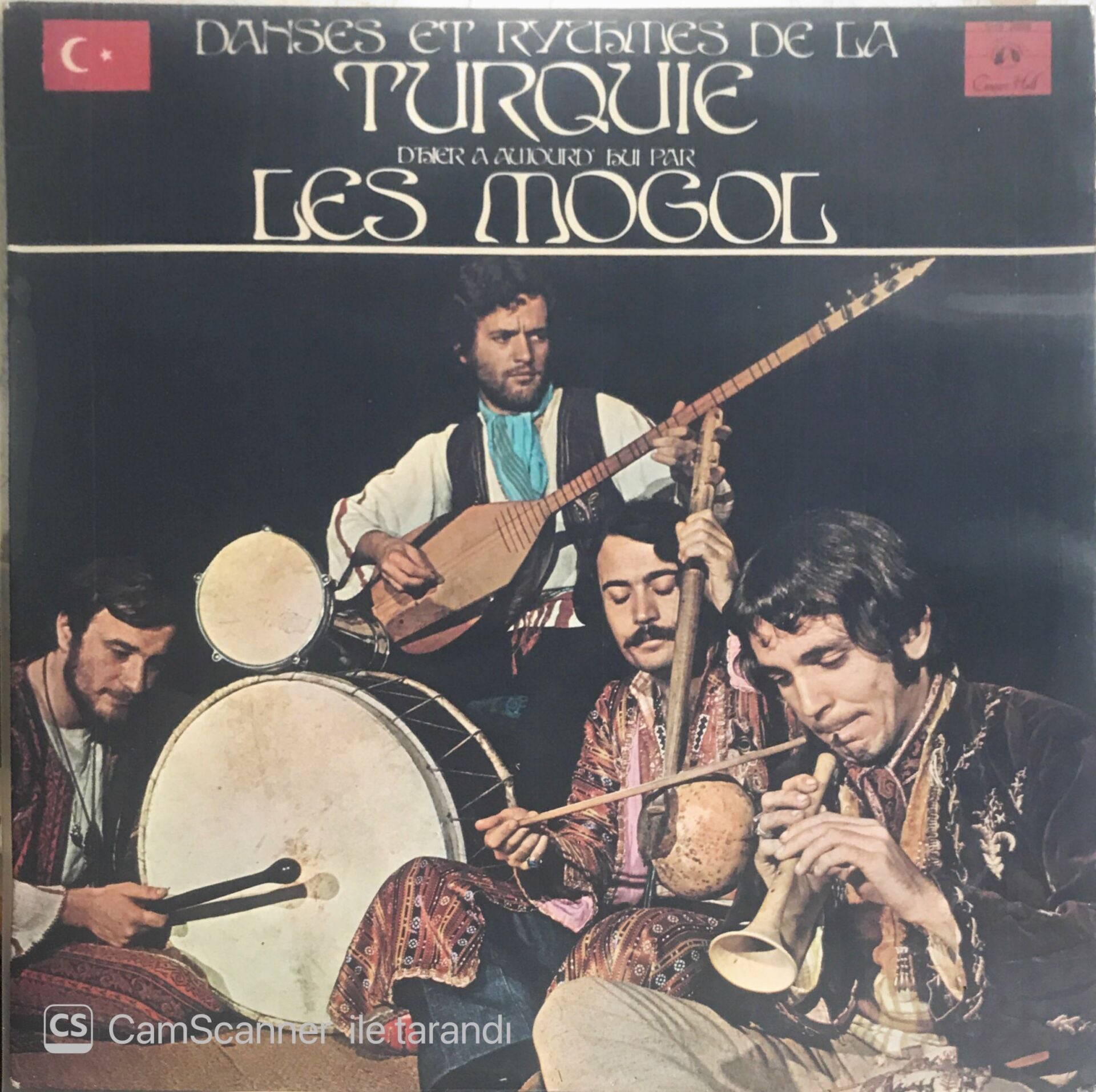 Moğollar : Danses Et Rythmes De La Turquie Les Mogol - LP