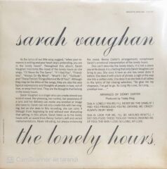 Sarah Vaughan - The Lonely Hours - LP
