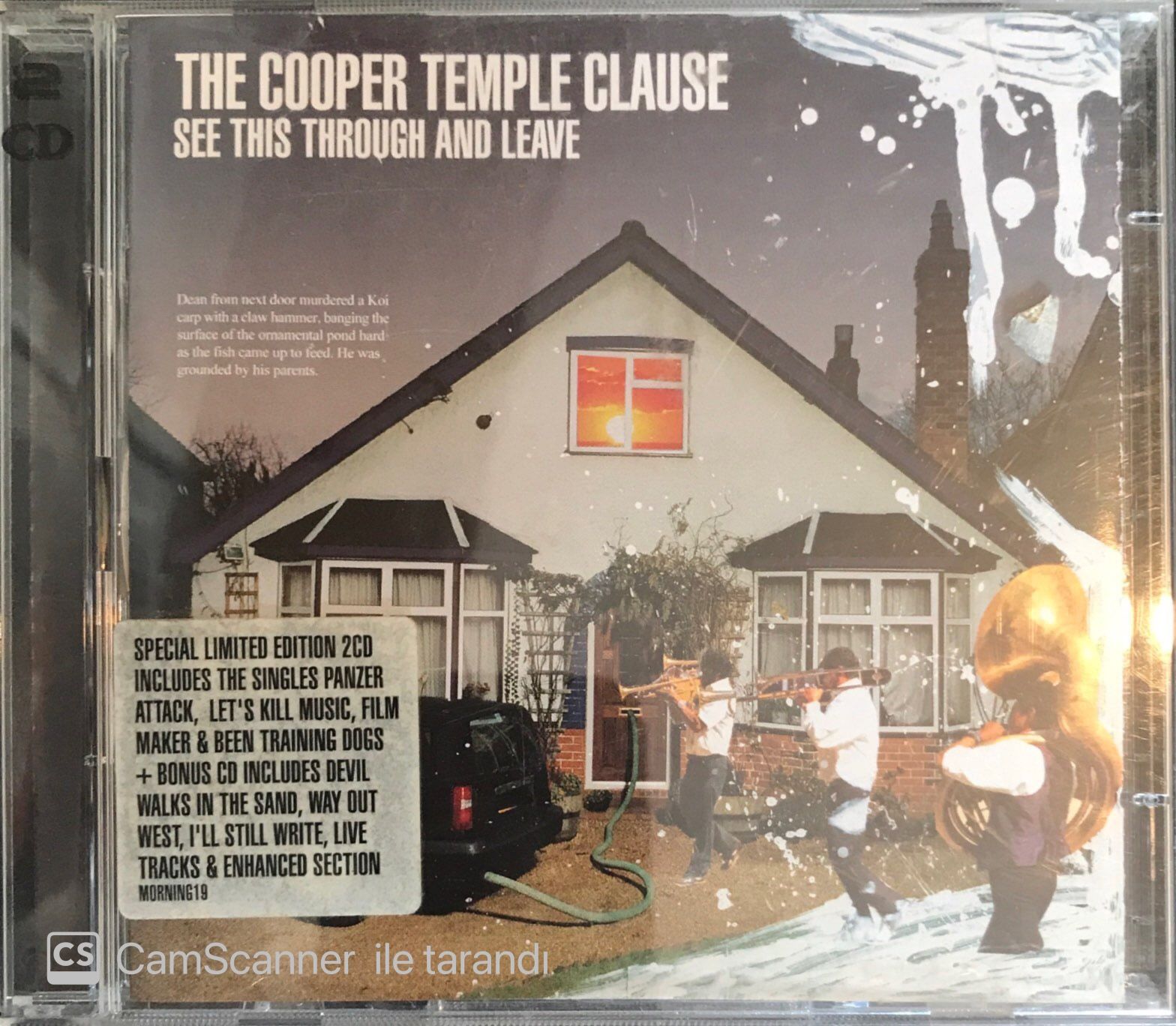 The Cooper Temple Clause - See This Through And Leave  2 x CD
