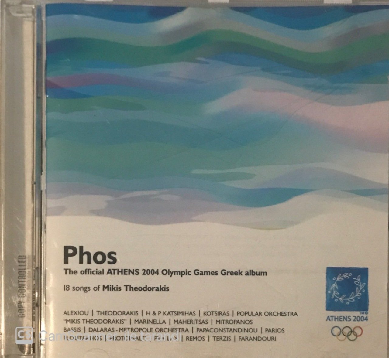 Phos The Official Athens 2004 Olympic Greek Album CD