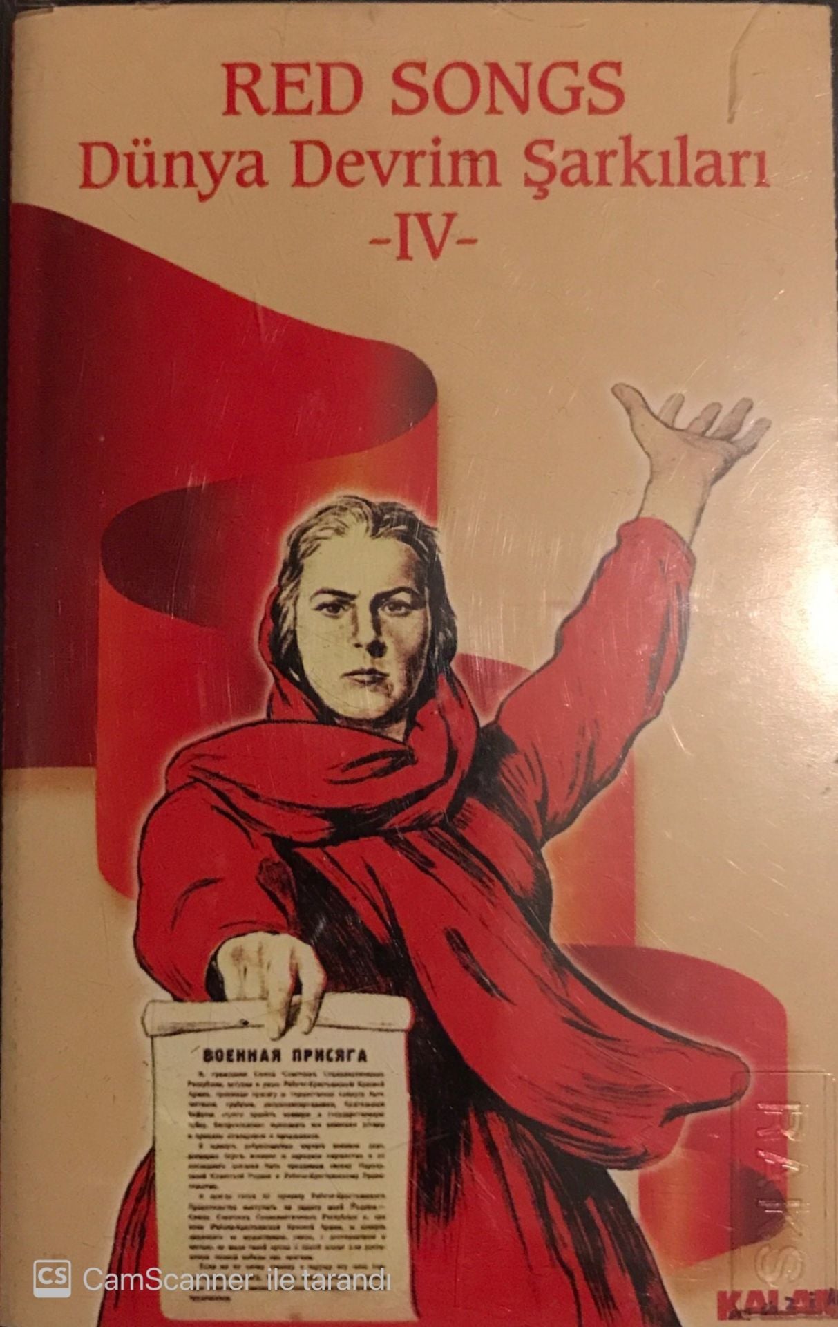 Red Songs - Dünya Devrim Şarkıları IV   KASET