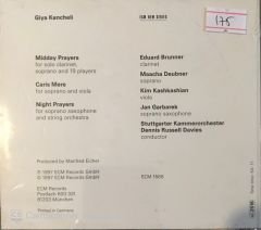 Giya Kancheli - Caris Mere CD