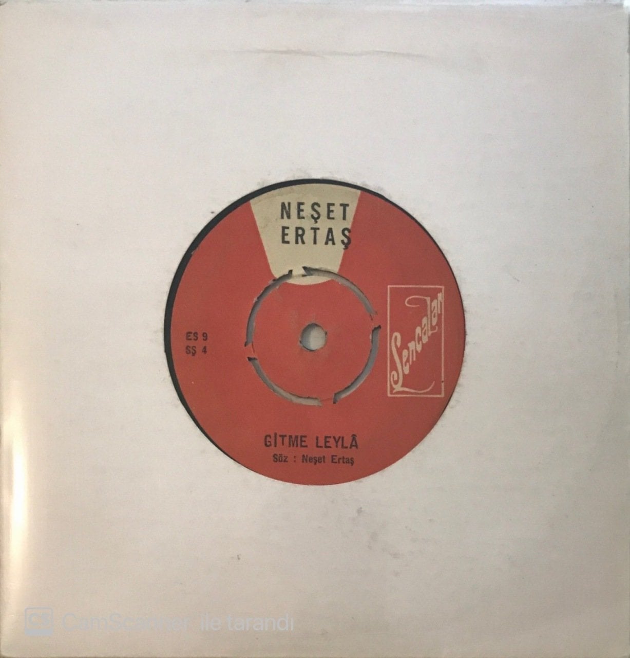 Neşet Ertaş Gitme Leyla 45lik