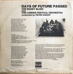The Moody Blues with The London Festival Orchestra - Days Of Future Passed - LP