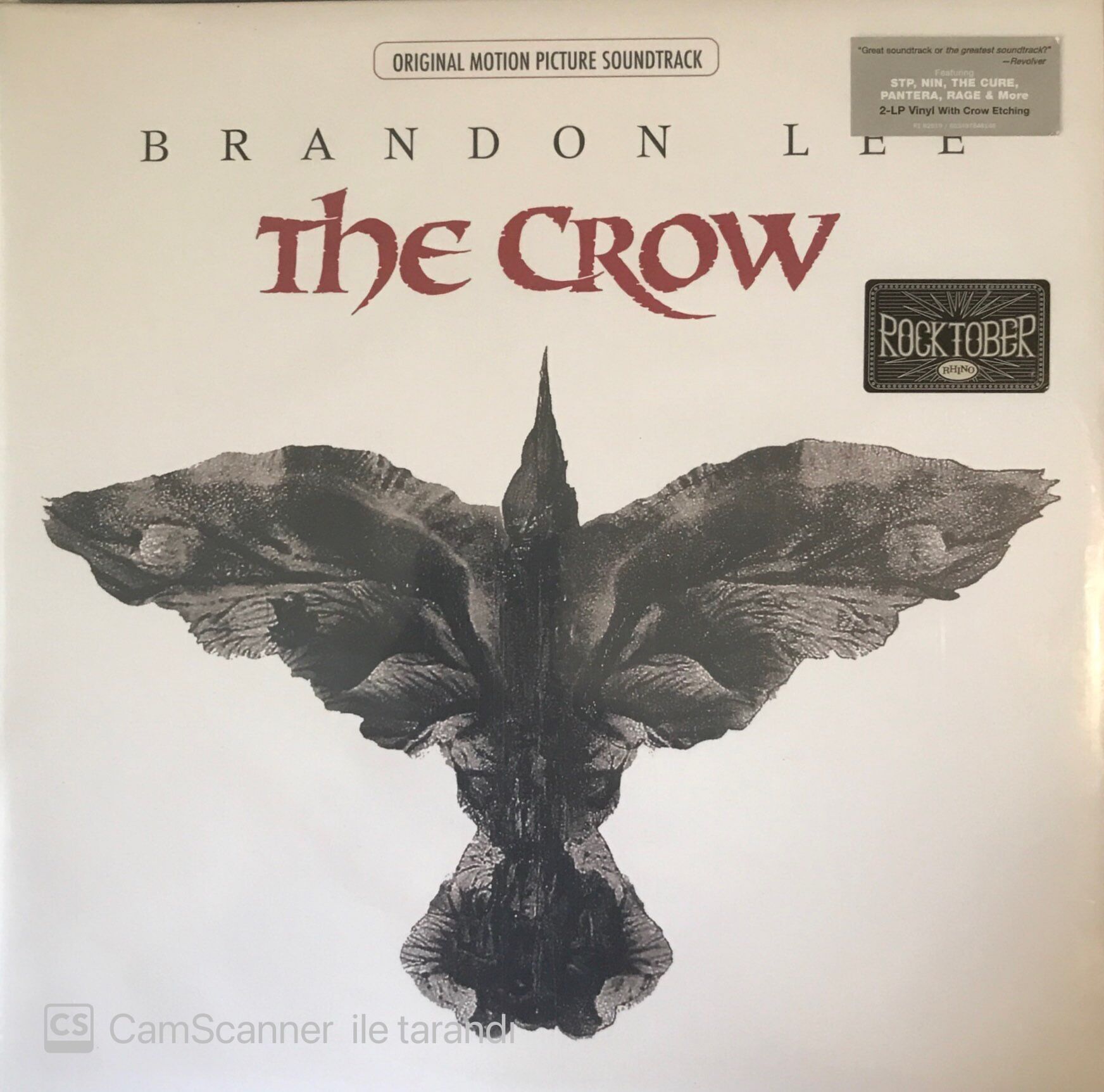 Brandon Lee The Crow Soundtrack LP