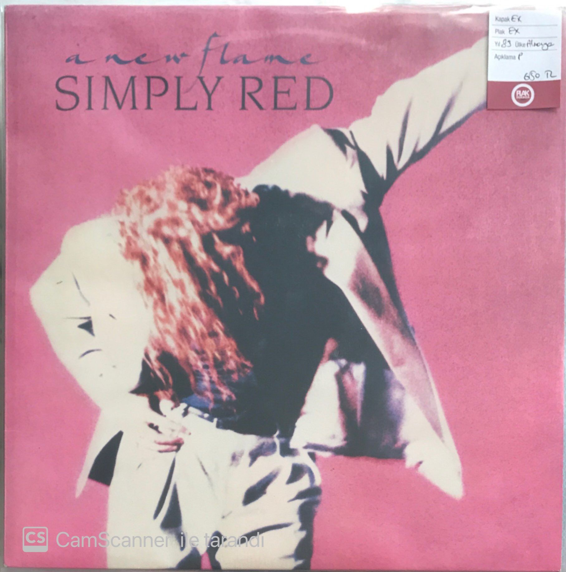 A New Flame - Simply Red LP