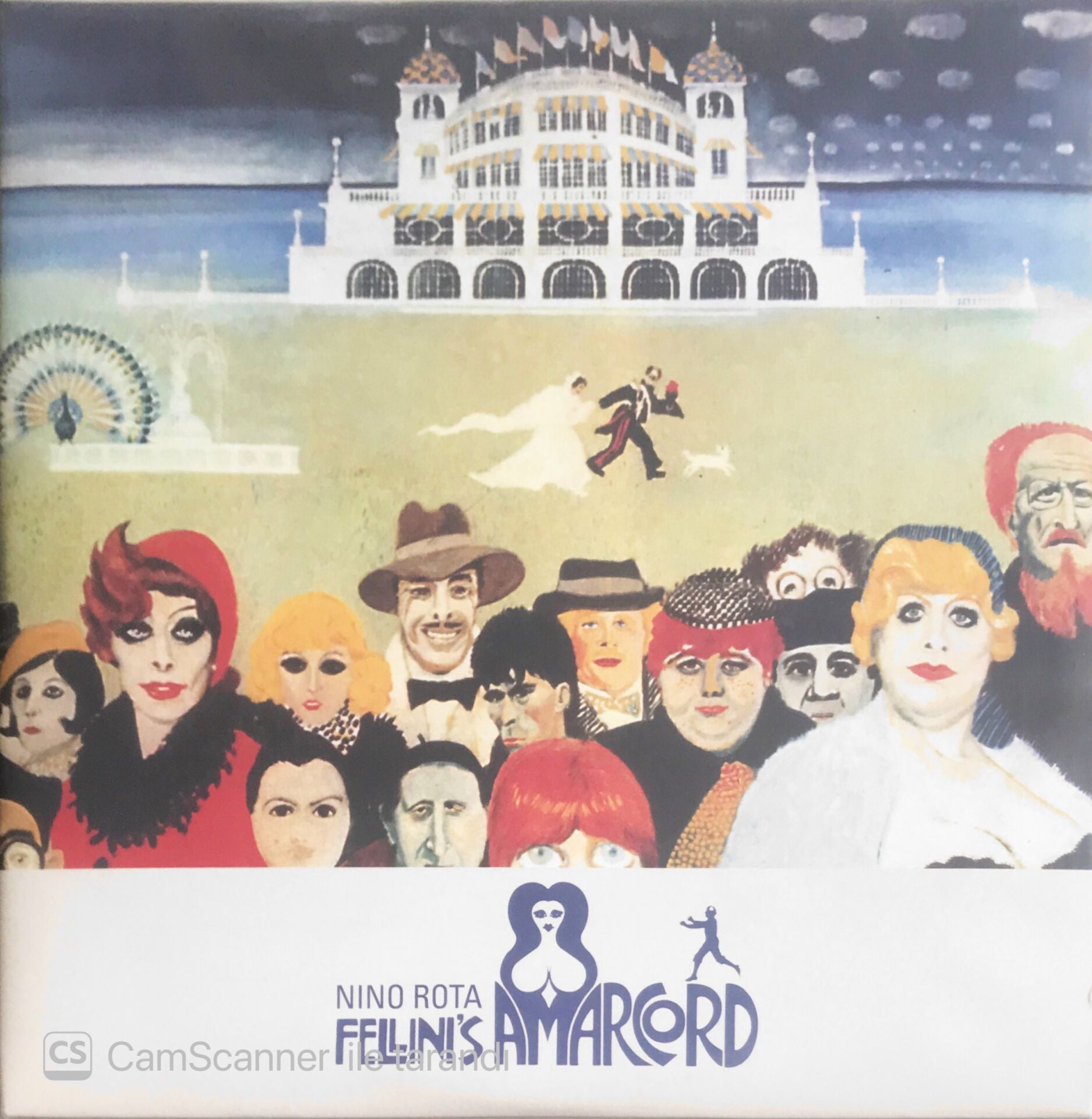 Fellini's Amarcord - Soundtrack By Nino Rota - Double LP