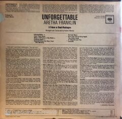 Aretha Franklin / Unforgettable - A Tribute to Dinah Washington LP