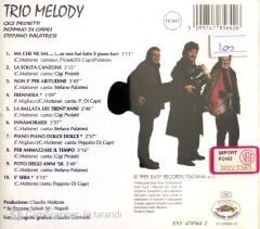 Trio Melody / Ma Che Ne Sai CD