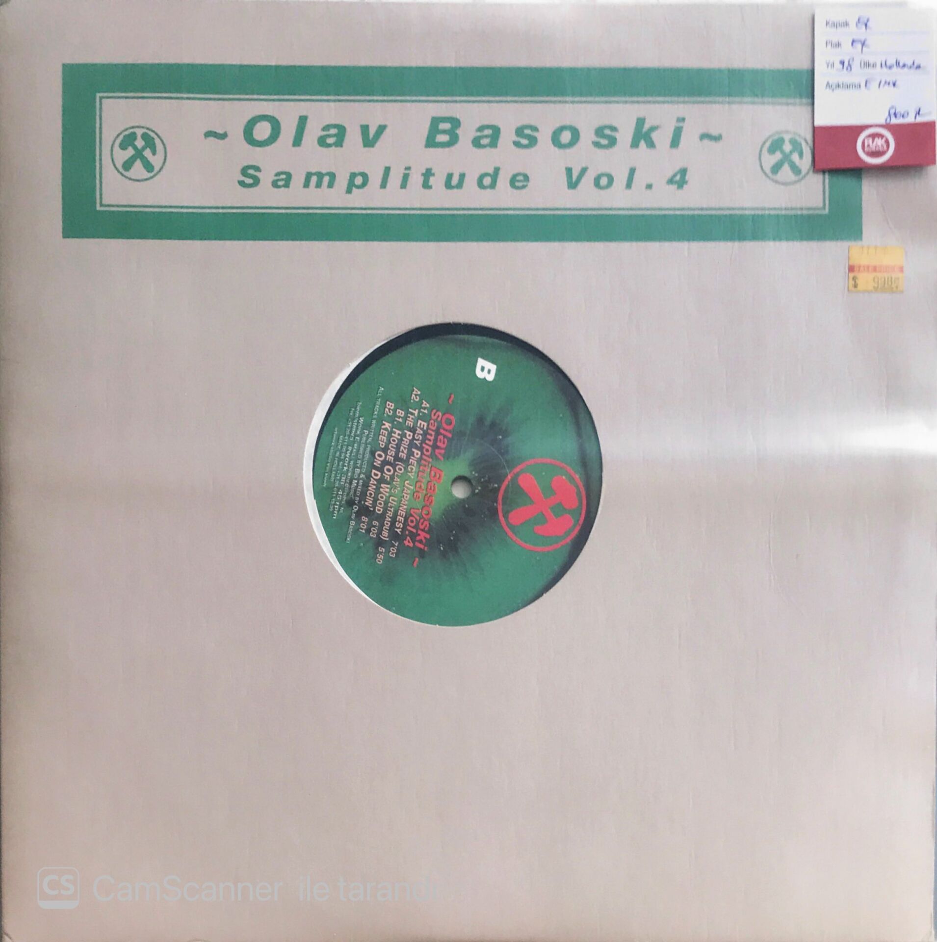 Olav Basoski - Samplitude Vol. 4 (Maxi Single) - LP