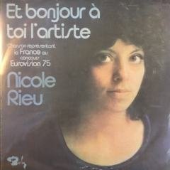 Nicole Rieu Et Bonjour A Toi L'Artiste 45lik