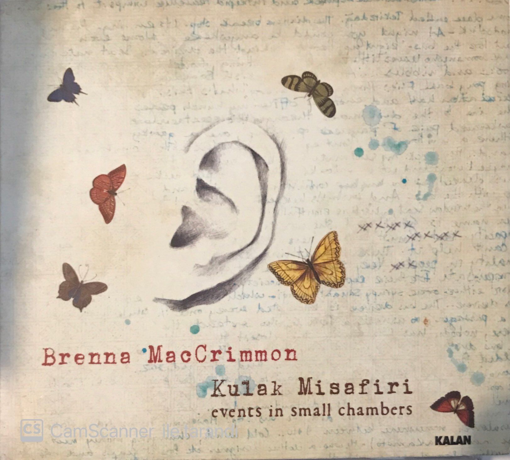 Brenna MacCrimmon - Kulak Misafiri Events In Small Chambers CD