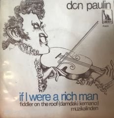 Don Paulin If I Were A Rich Man 45lik
