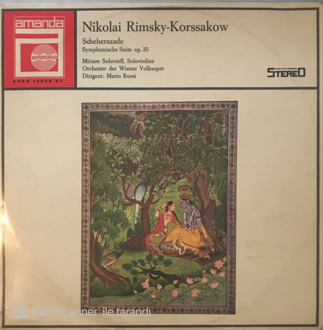 Nikolai Rimsky - Korssakow LP