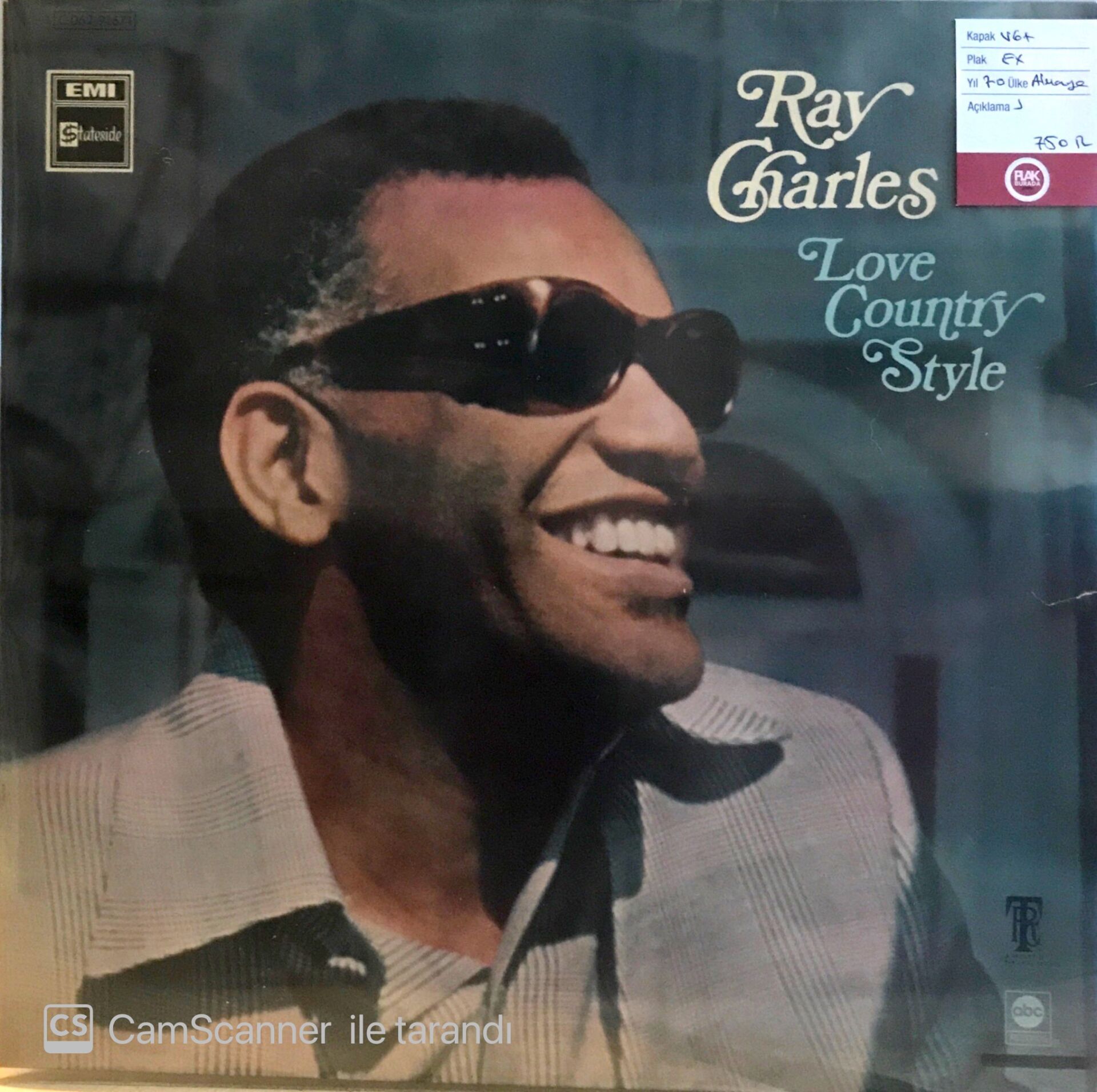 Ray Charles / Love Country Style LP
