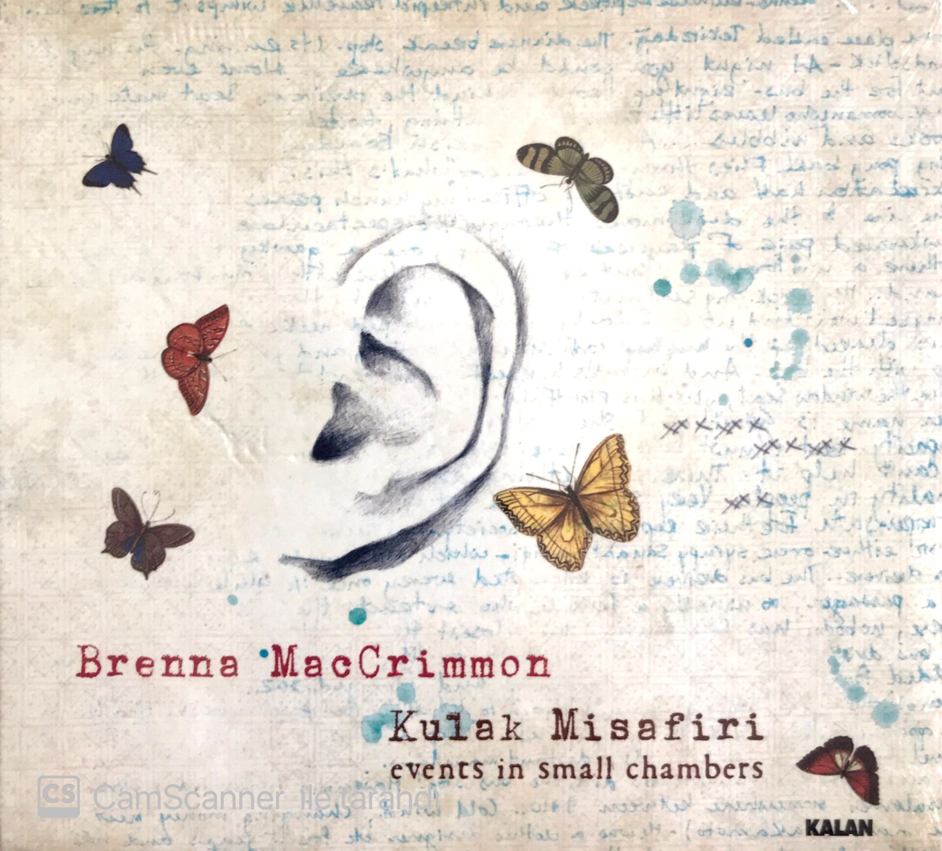 Brenna MacCrimmon - Kulak Misafiri Events In Small Chambers CD