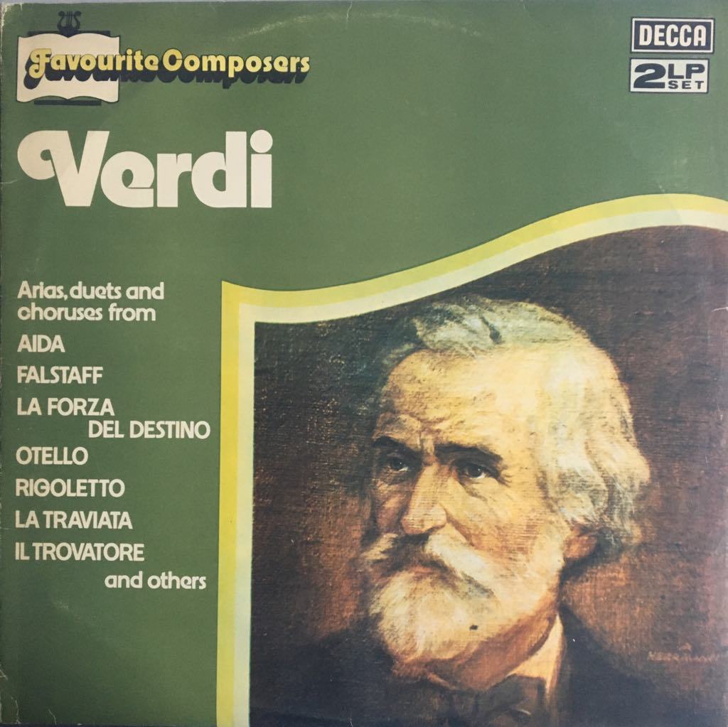 Favourite Composers Verdi Double LP