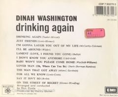 Dinah Washington - Drinking Again CD