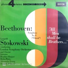 Beethoven: Symphony No.9 'Choral' / LSO / Stokowski LP