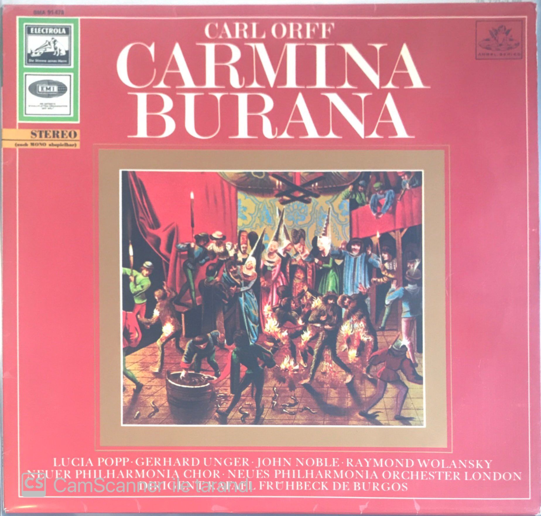 Carl Orff - Carmina Burana LP