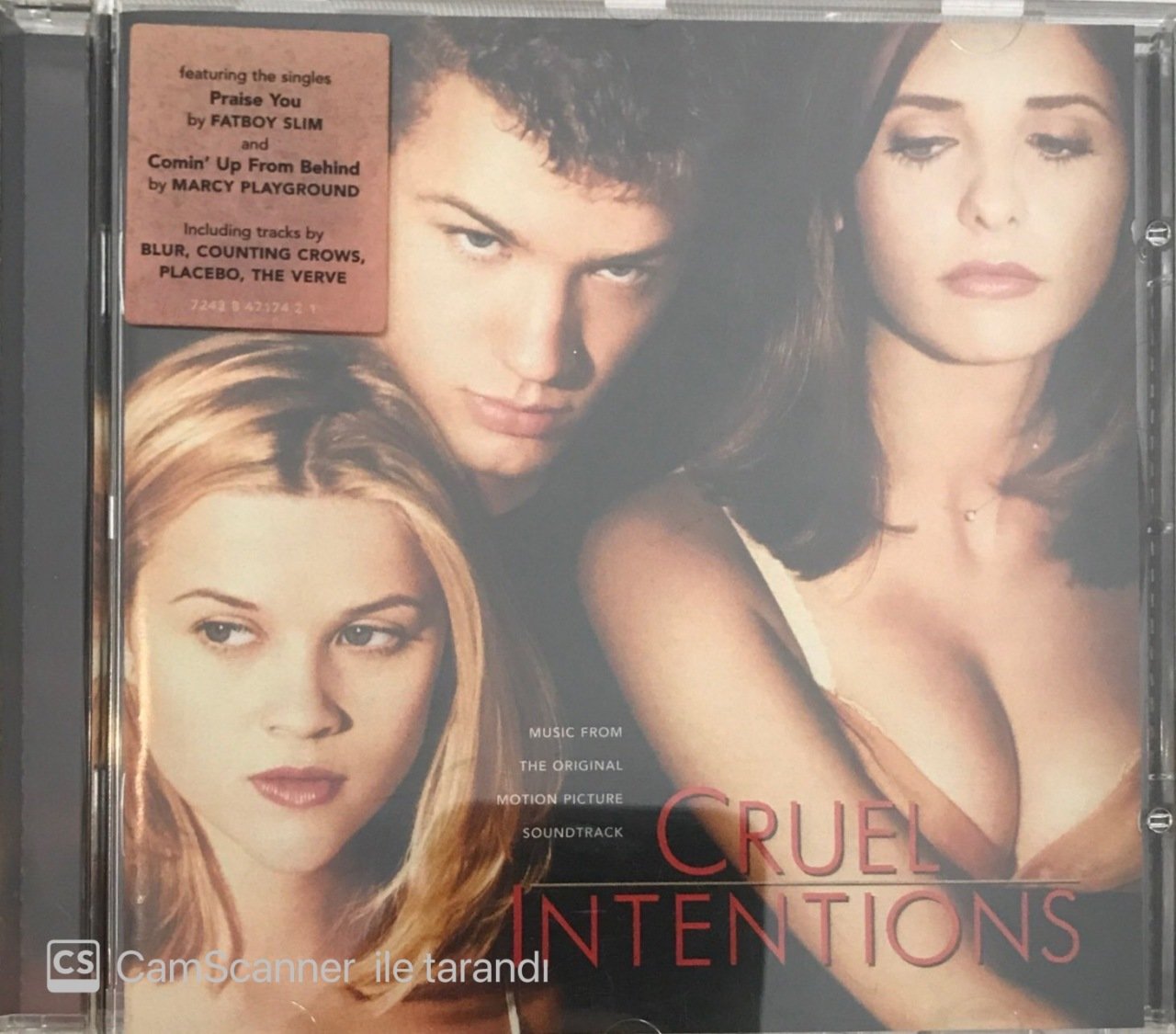 Music From The Original Motion Picture Soundtrack Cruel Intentions CD