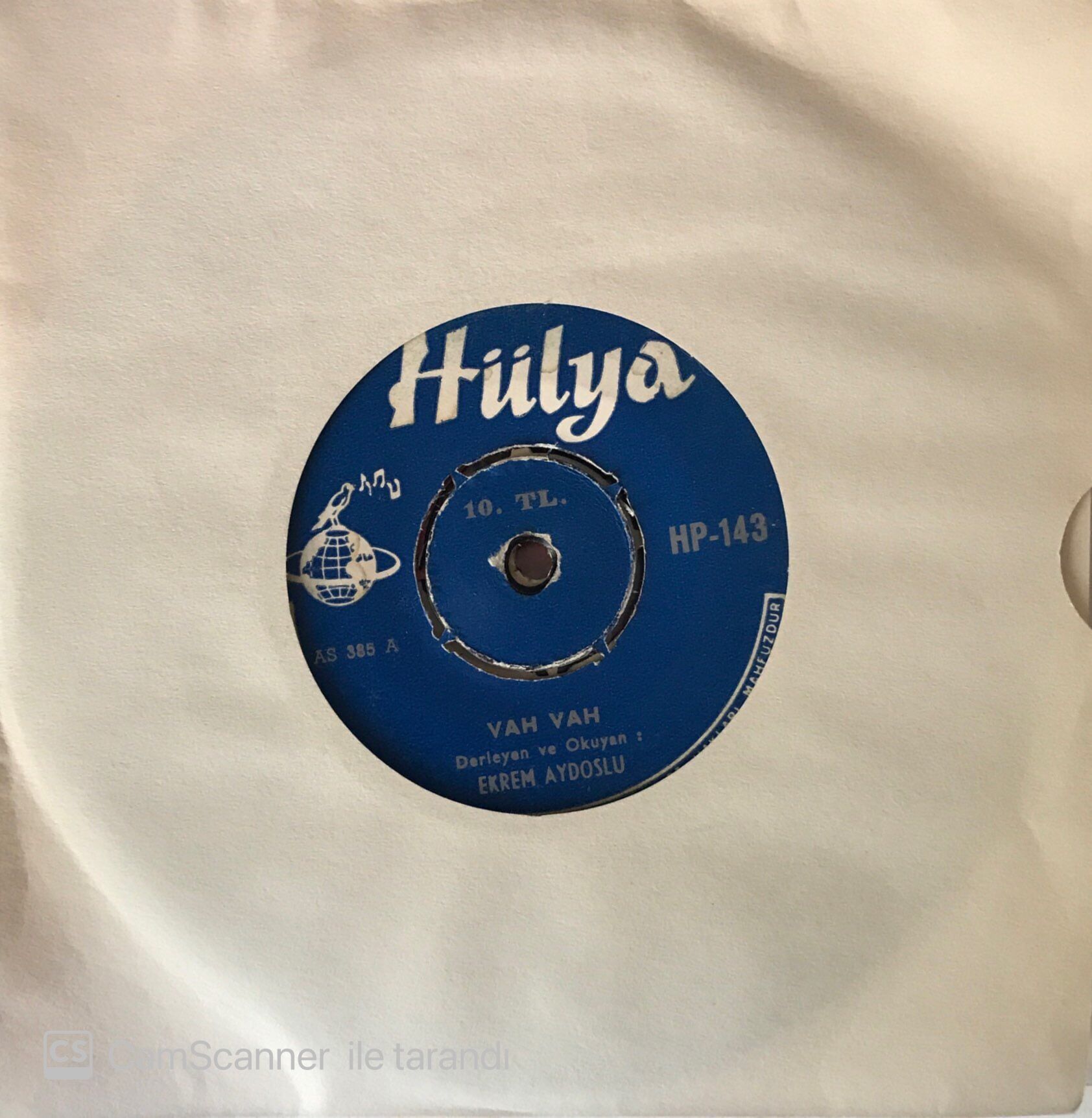 Ekrem Aydoslu - Vah Vah 45lik