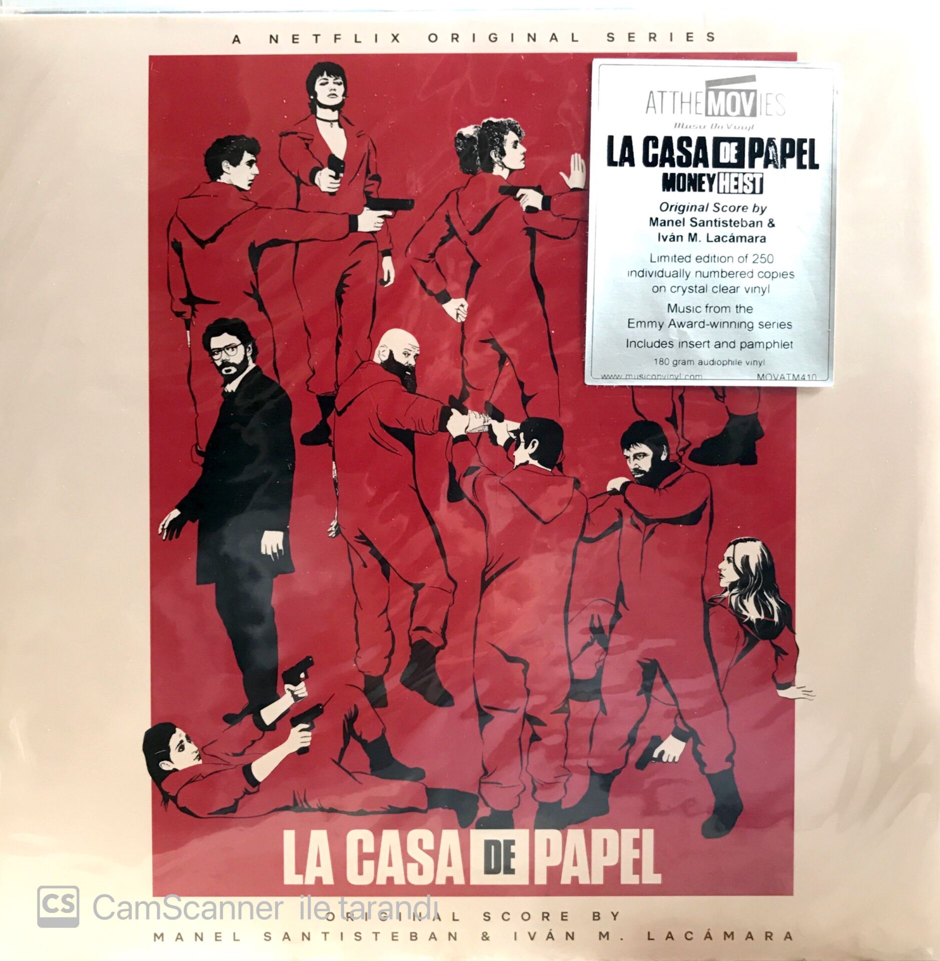La Casa De Papel (Şeffaf 2xLP Limited Edition) LP
