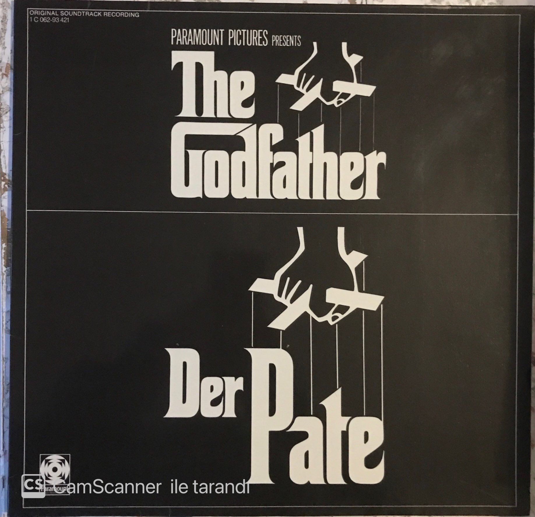 The Godfather Original Soundtrack Recording LP