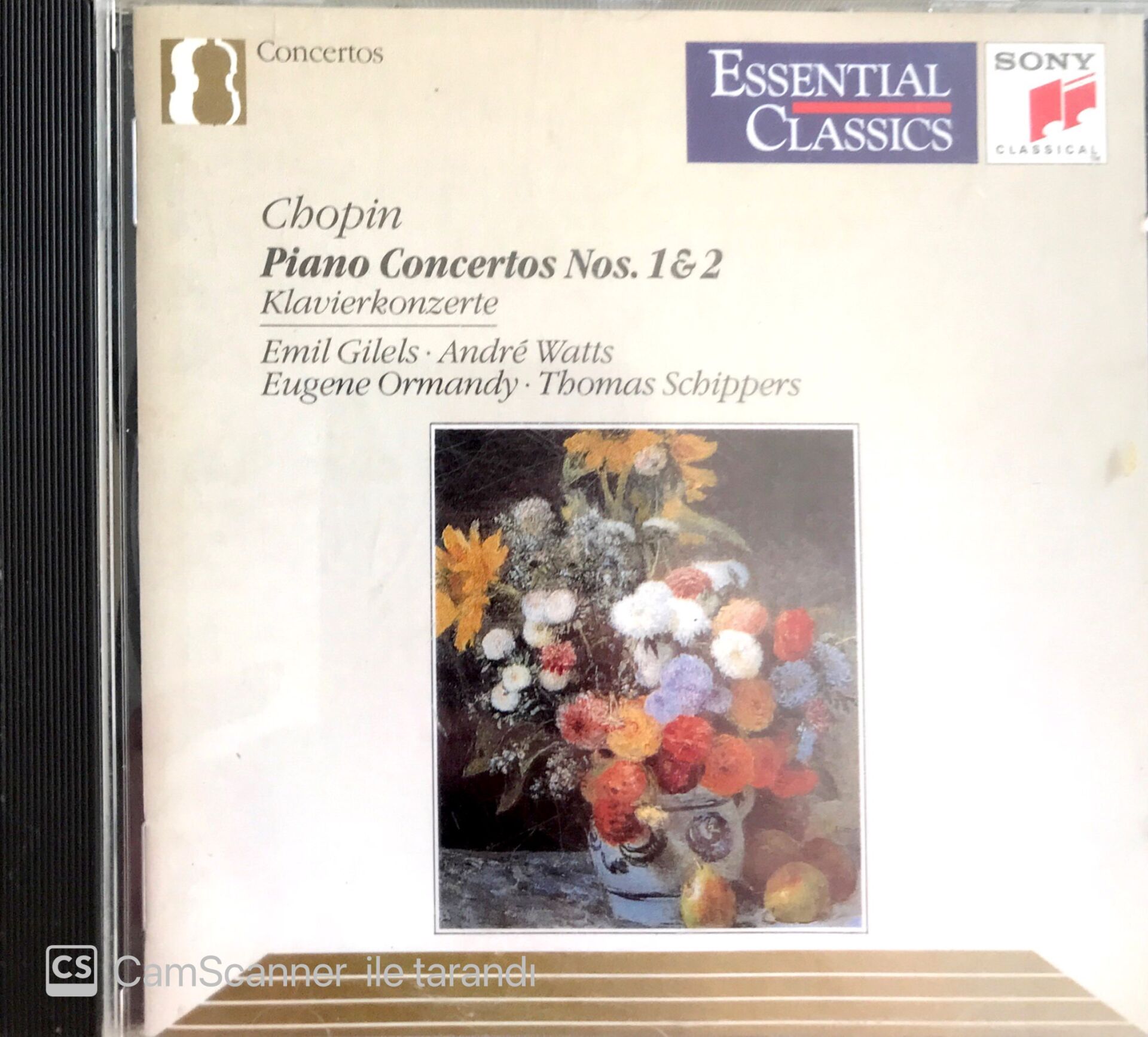 Chopin - Piano Concertos Nos. 1&2 CD