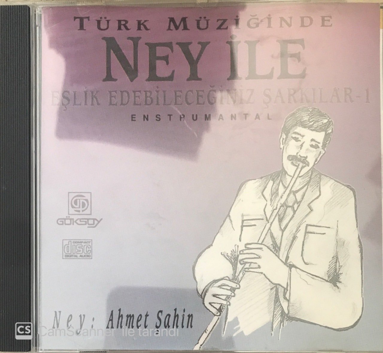 Türk Müziğinde Ney İle Eşlik Edebileceğiniz Şarkılar-1 CD