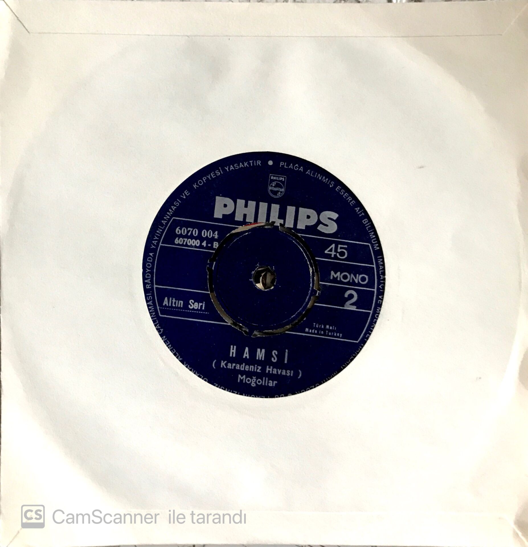 Moğollar Hamsi 45lik
