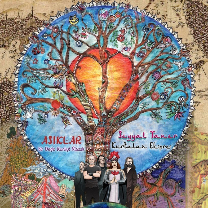 Seyyal Taner Kurtalan Ekspres Aşıklar Bir Dede Korkut Masalı LP