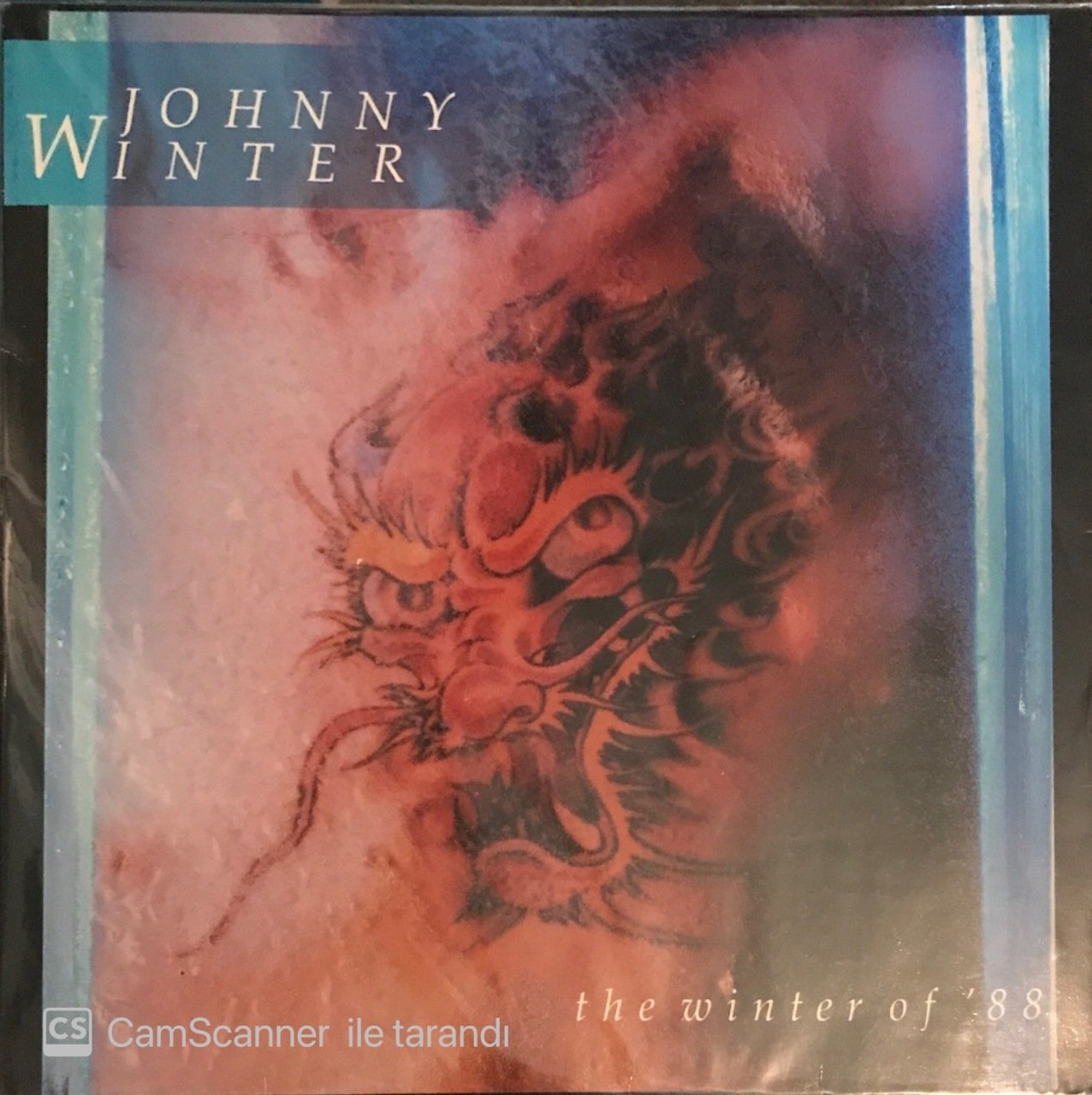 Johnny Winter The Winter Of '88 LP