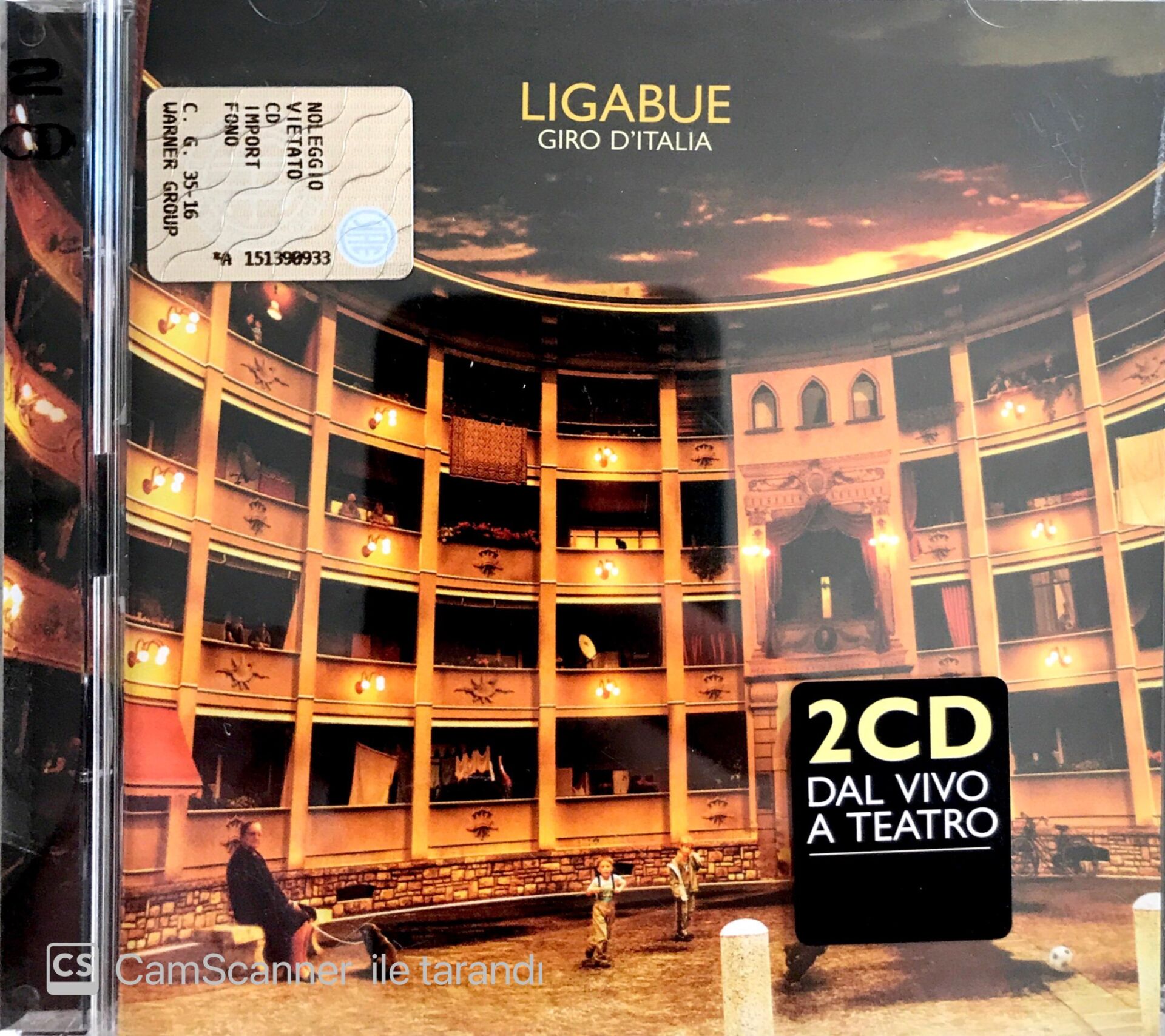 Ligabue / Giro D'İtalia Double CD