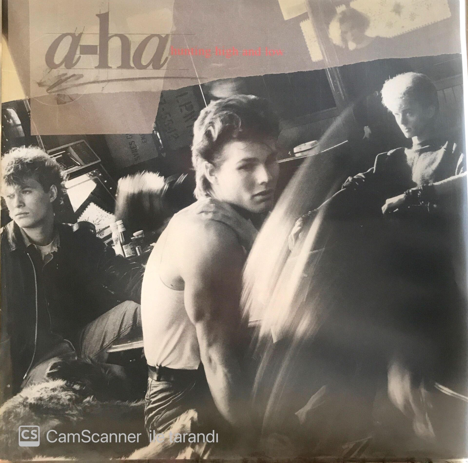 A-HA Hunting high and Low (Şeffaf Renkli) LP