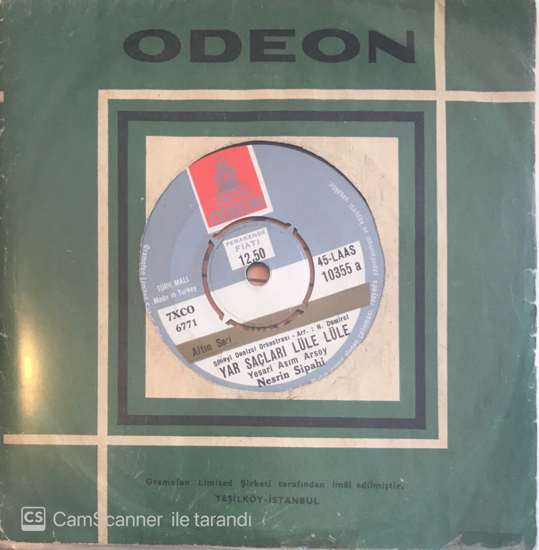 Nesrin sipahi - Yar Saçları Lüle Lüle 45lik