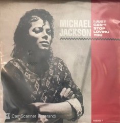 Michael Jackson I Just Can't Stop Loving You 45lik