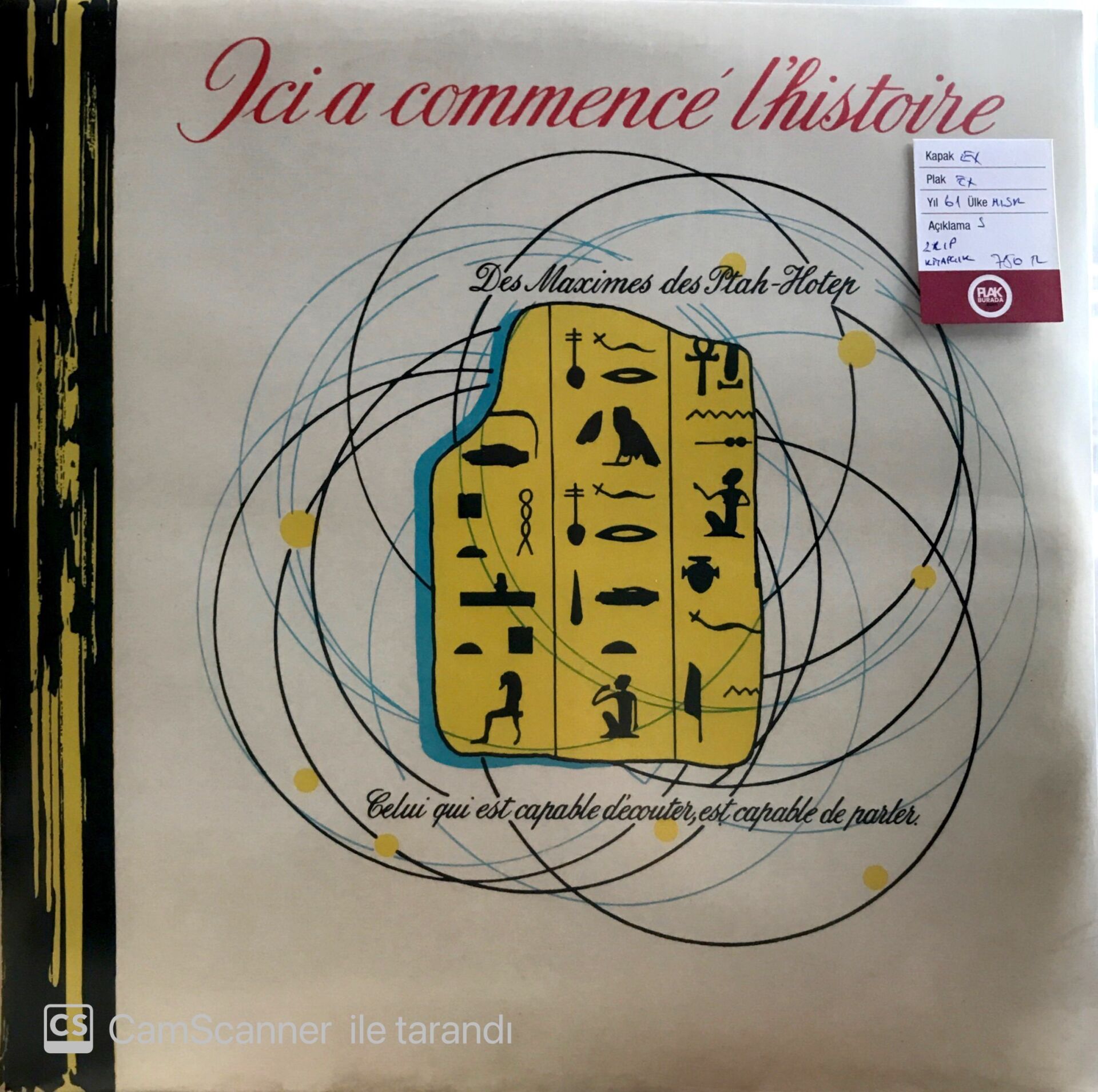 Icı a Commence L'Histoire (2 LP Kitapçıklı) LP