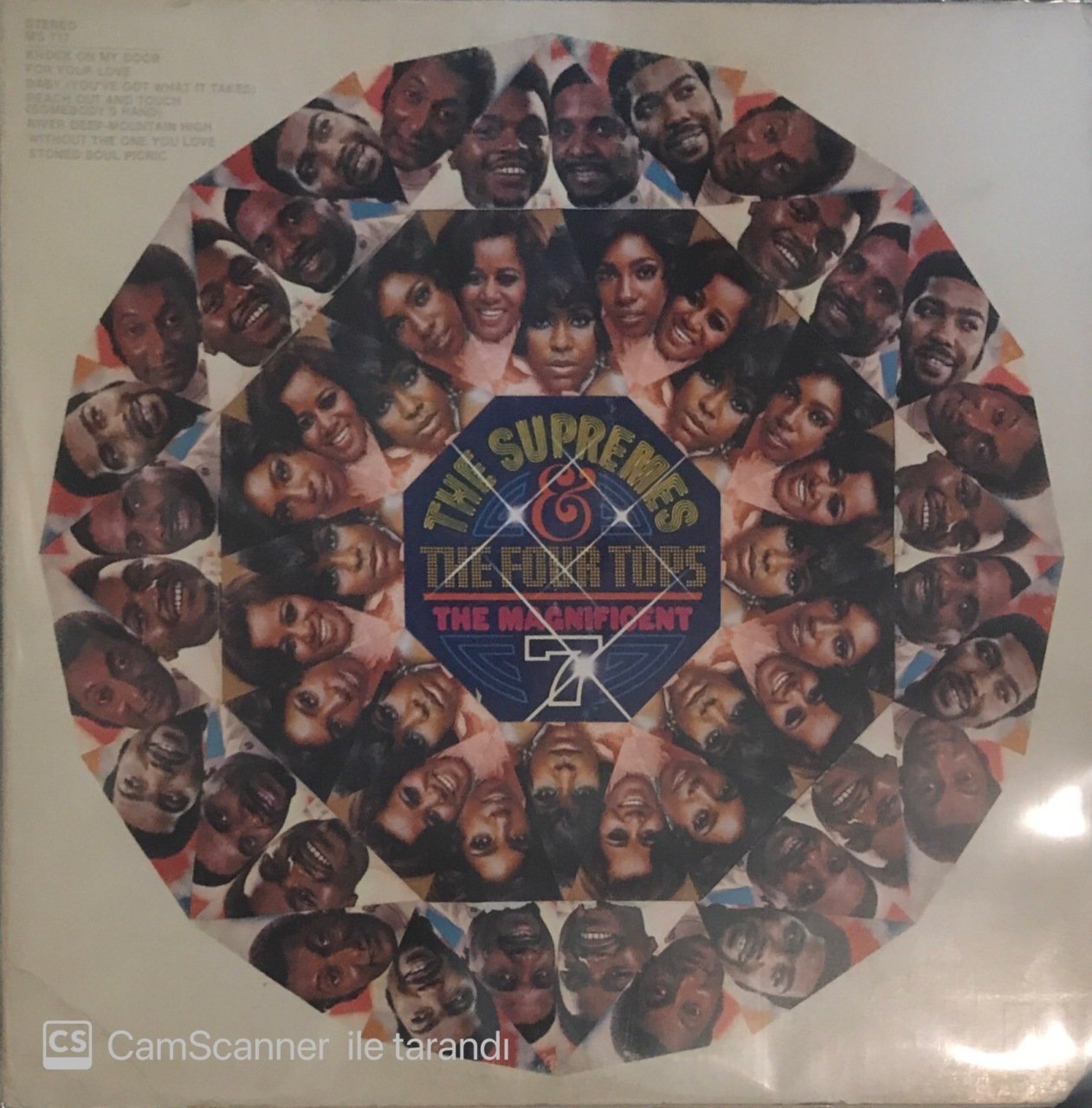 The Supremes The Four Tops The Magnificent 7 LP