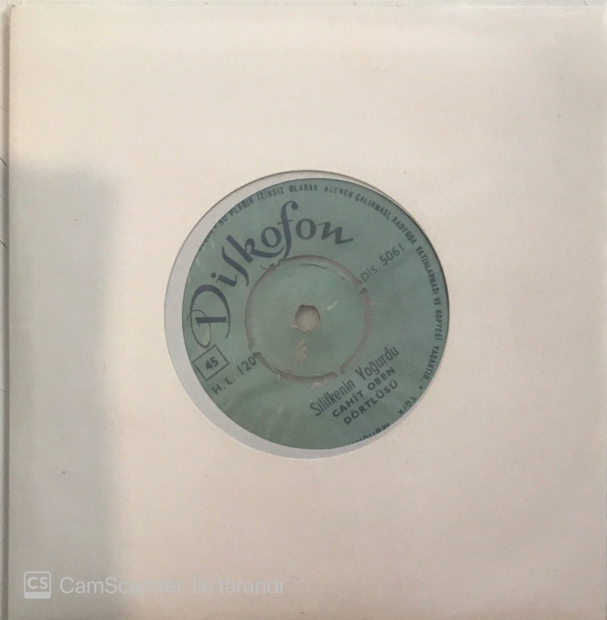 Cahit Oben Silifkenin Yoğurdu 45lik