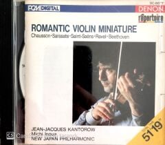 Romantic Violin Miniature / Kantorow CD