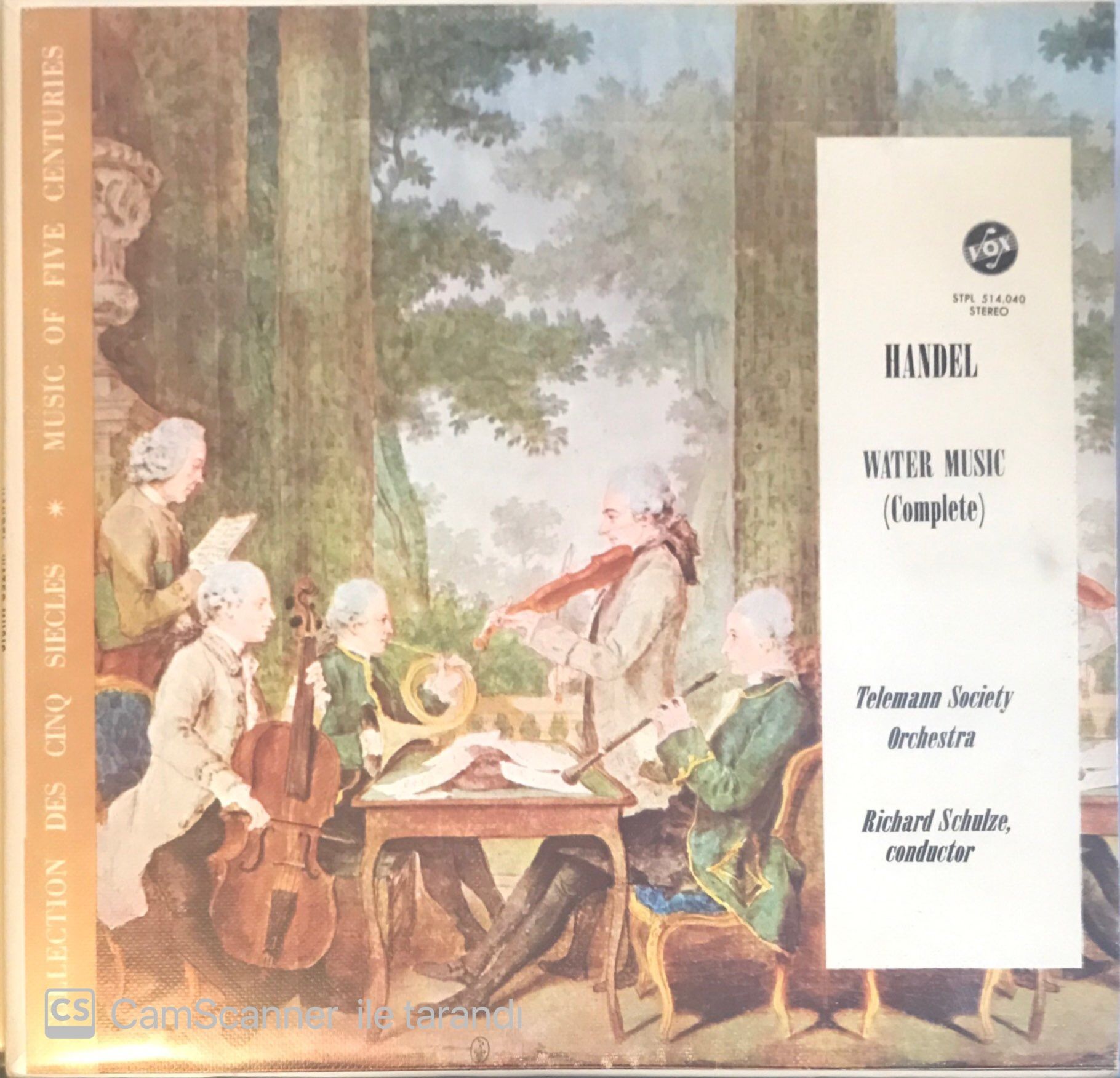 Handel - Water Music LP